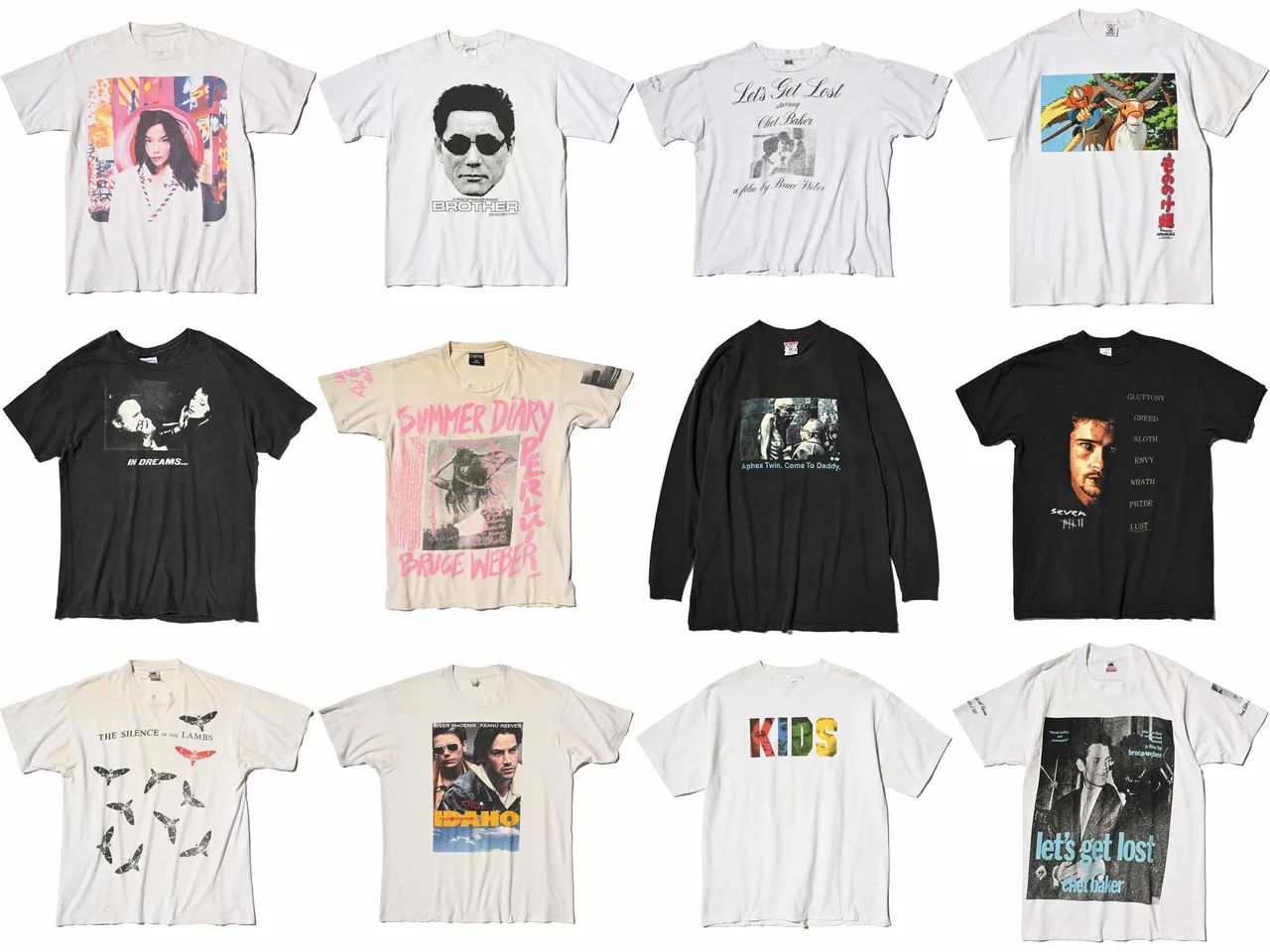 1000枚超のヴィンテージTシャツが大集結！表参道でニルヴァーナなどの名作も買えるTシャツ展♡